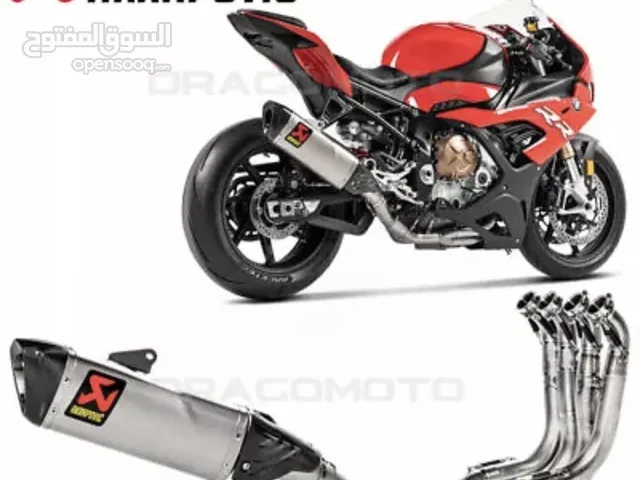 S1000rr m1000rr full titanium evolution  ا من مديل 2019 الى 2024 Akrapovic exhaust