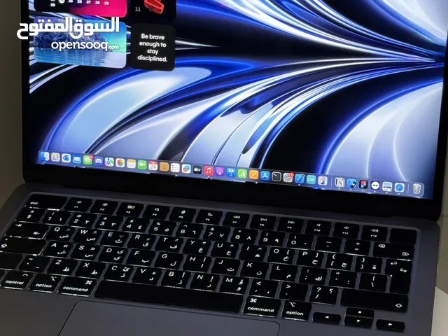 MacBook Air M2 Chip 13 inch 256gb SSD Space Grey Color (Light Use)