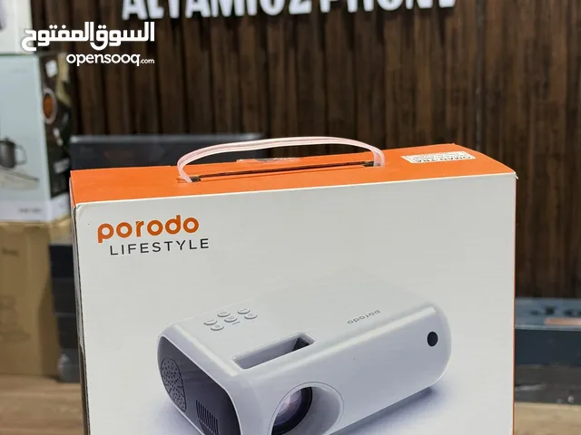 استمتع بمشاهدة عالية الدقة في أي مكان مع بروجكتور Porodo