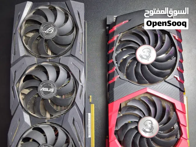 كرتين شاشة للبيع  gtx1660ti  و  gtx1070   [ اقرا الوصف ]
