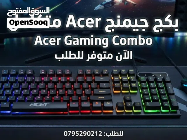 كيبورد العاب  accer RGB