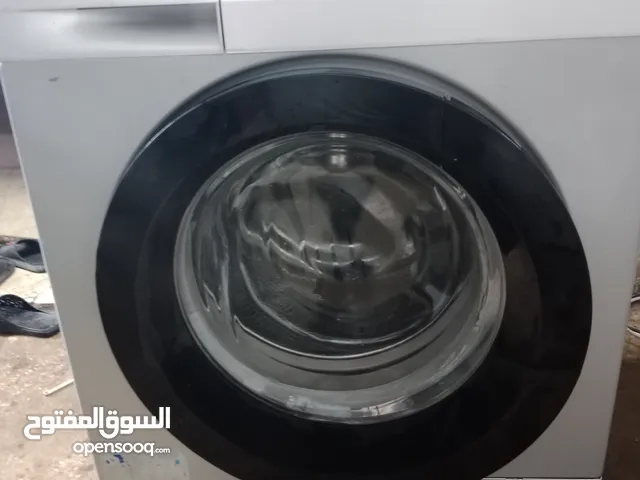 غسالة جورجي 9كيلو 1200دورة لون سلفر نضيفة جدا مكفولة 10ايام تجربة عمان الهاشمي الشمالي طلوع المخفر ا