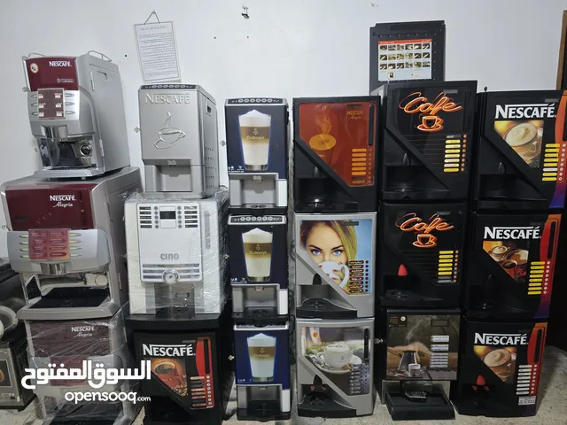 ماكنات نسكافيه ايطالي مستورد بحال الجديد