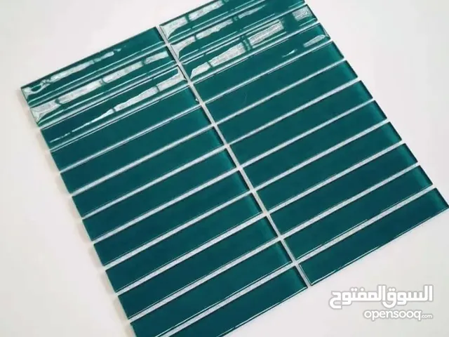 بلاط حمام السباحة الزجاجي Glass pool tiles