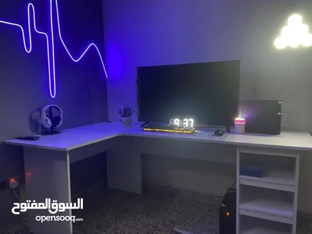 ميز زاويه مكتبي mdf للكيمنك و للدراسه و للحاسبه و للعمل أكثر من استخدام