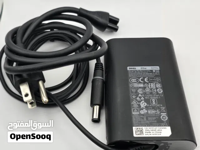شاحن لابتوب Dell ديل اصلي مستعمل 65W واط  19.5فولت 3.34 امبير