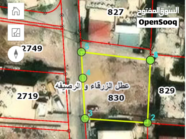Residential Land for Sale in Zarqa Jabal Al Amera Rahma