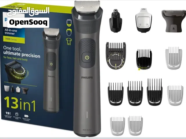 ماكنة حلاقه فيليبس 13 ب1 لجميع الاستخدامات رأس لحيه جسم Philips All-in-One Trimmerماكنة حلاقه فيليبس