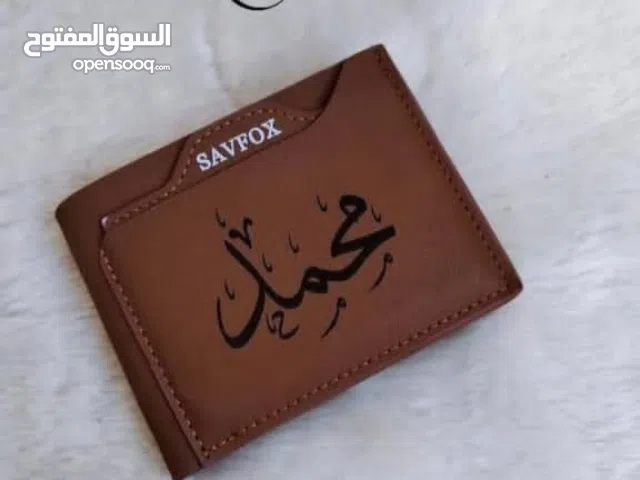 محفظه رجالي حفر