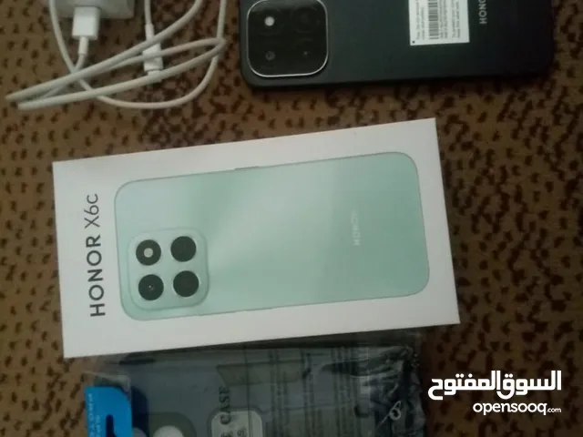 Honor X6C مستعمل 5أيام بحال الوكالة مع 128 جيجا 6+6 رام كامل اغراضه