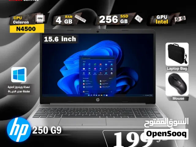 تشكيلة لابتوب ديل أحدث وأجدد موديلات Dell / Lenovo / HP مع ويندوز أصلي هدايا ماوس وشنطة لابتوب