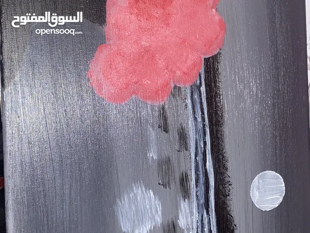 للبيع لوحة فنية و تلوين يدوي رسومات الطبيعه