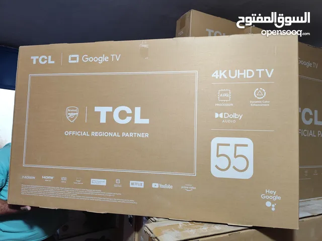 عرض نااار على شاشه TCL فور كي سمارت 55 بوصه Google TV أوامر صوتيه