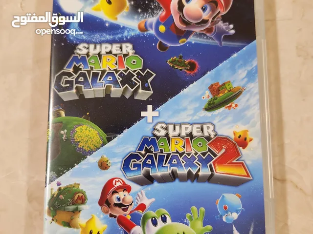 لعبة ماريو جالكسي الجزء الاول والثاني على سويتش لم تستخدم كالجديد