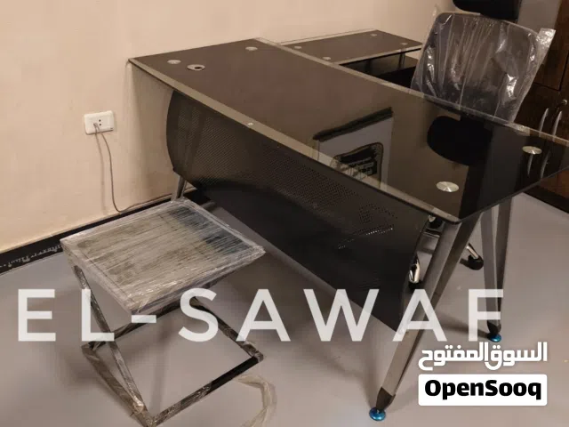 مكتب اداري مودرن، مكاتب مديرين، مكتب مدير زجاج سيكوريت مستورد ،مكاتب مودرن، manger office