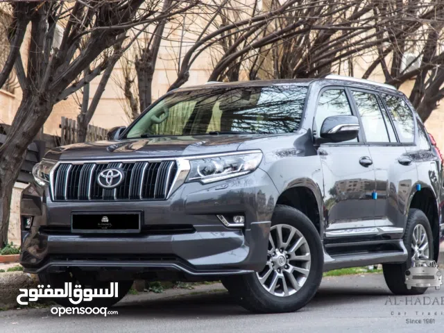 TOYOTA PRADO VXR  وارد الفطيم بحالة الوكالة