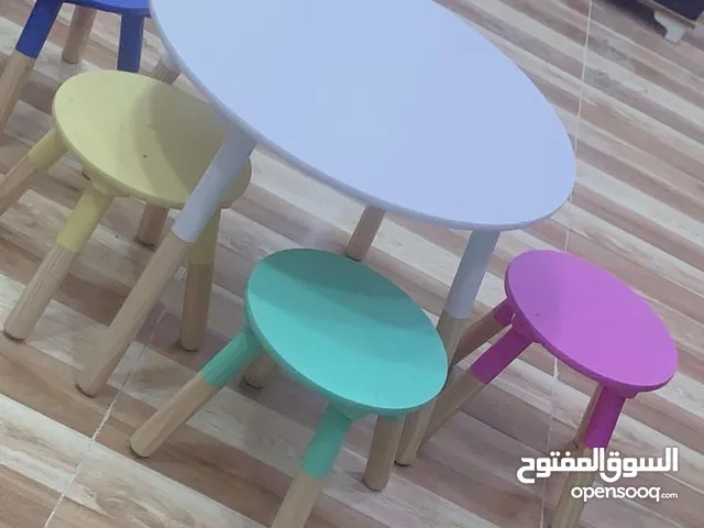 طبله مع 4 كراسي