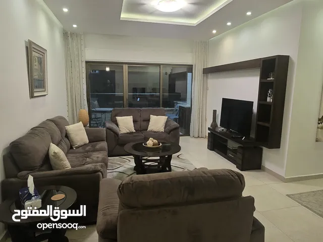 شقه فاخره مفروشة للايجار في عبدون الشمالي مساحة 125م طابق 1