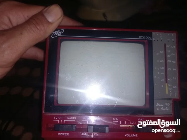 تلفزيون قديم ابيص وأسود شغال قحص كامل