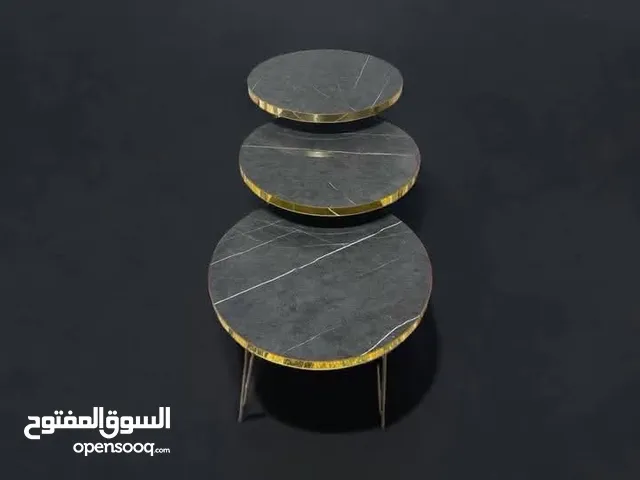 طقم طاولات سيرفس, 3 طاولات سيرفس بأجمل الموديلات وبأشكال وألوان غير شكل. فقط بسعر 15 دينار.