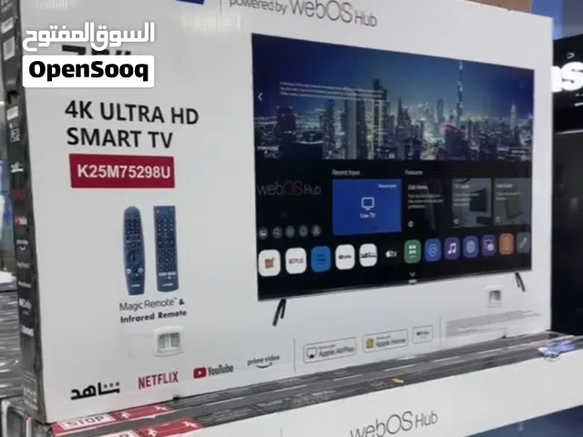 شاشات TCL سمارت جديدة شامل التوصيل وتركيب ضمان ثلاث سنوات تصفيات وعروض المستودع لا يفوتكم