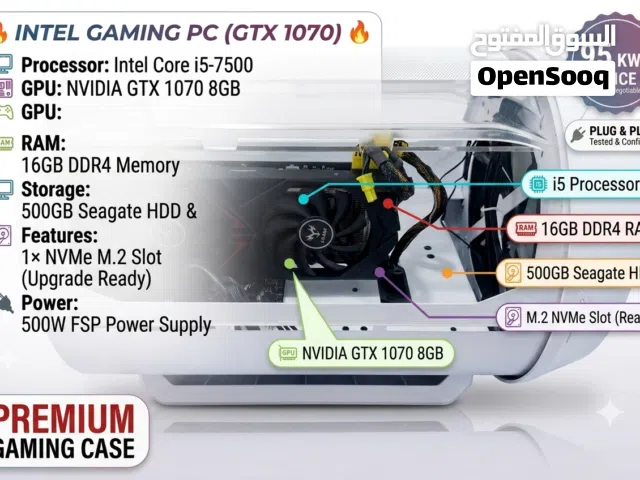 Gaming PCs (95KD - 240 KD)  i7-10th,RTX 2070S ,Ryzen 7 , please Read Description & See Photos