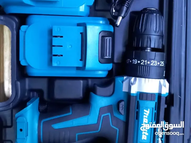 دريل شحن ماكيتا 25000 جديد بالباكيت مع بطاريات عدد2 شحن...