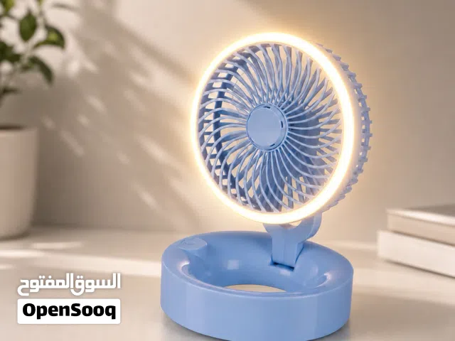 مروحه و ضوء بنفس الوقت و تعمل على الشحن يعني بدون كهرباء بحرارة الصيف كلش مفيده اذا تريد مقطع راسلني