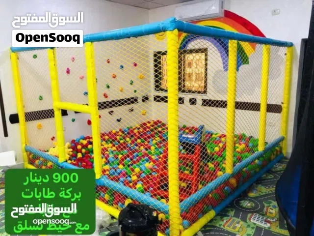 بركة طابات مغلقه  مع 3000 طابه