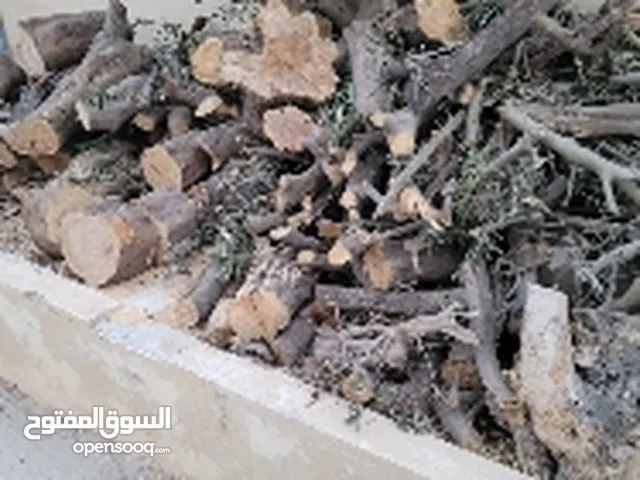 حطب كرامي طن وربع زيتون بلوط قص شجر