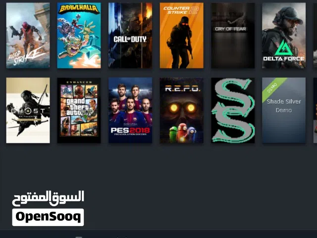 حساب ستيم للبيع اقرا الوصف