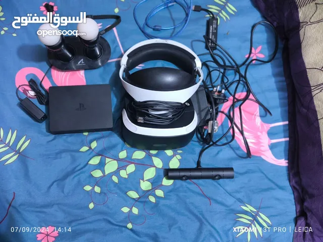 vr ps4+ps5 نضارات الواقع الافتراضي كامل الملحقات 