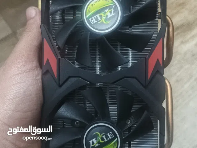 كارت شاشة rx580 ومعالج r5 4500 اخو جديد