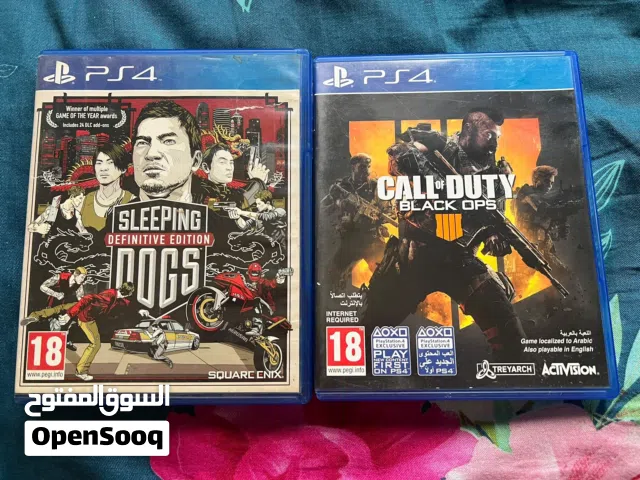 Playstation 4 games both 8 BD