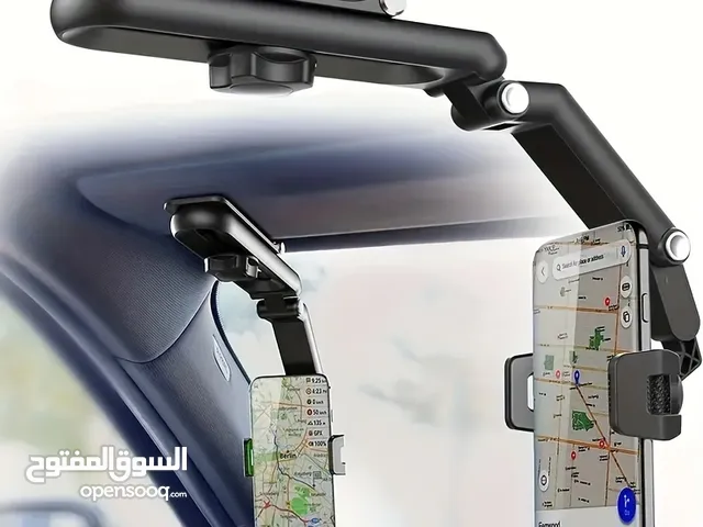 Car Holder which rotates 1080°, Rotating Sun Visor Cellphone Car Holder