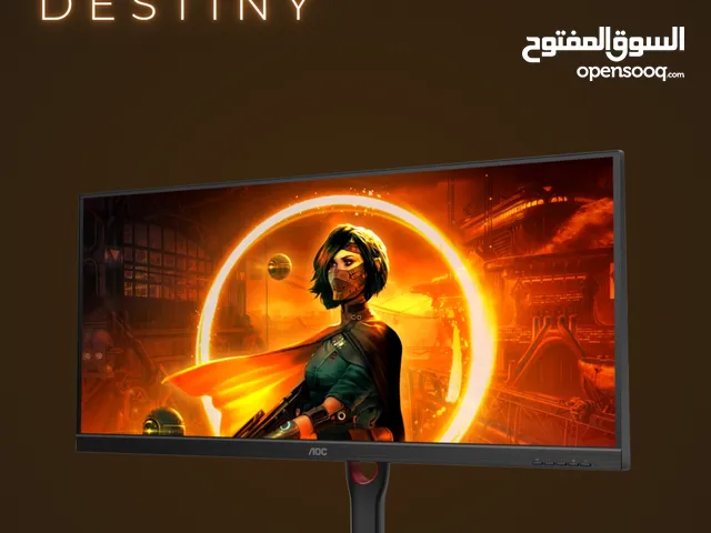 AOC U34G3XM 34 - VA - 144hz - 1ms Gaming Monitor شاشة اي او سي 34 ڤي اي 144 هرتز 1 ام اس