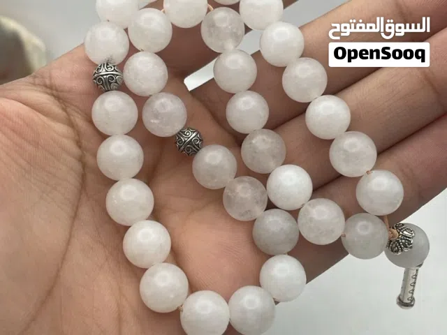 أحجار كريمة عقيق كوارتز (مسبحة)