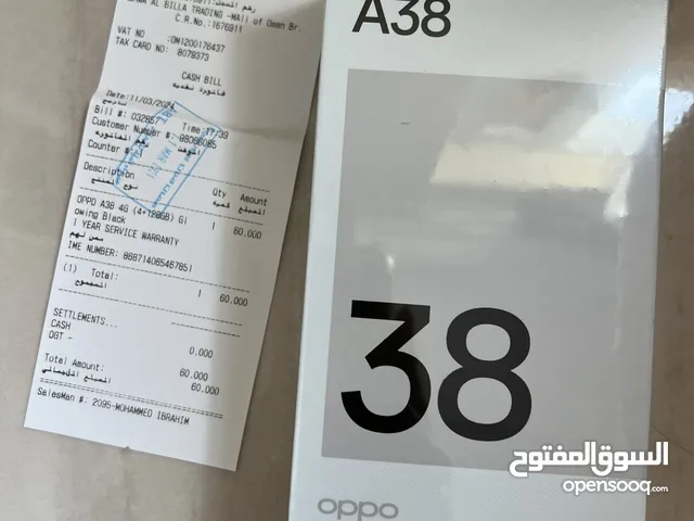اوبو A38 oppoجديد ضمان عمان فون بكرتونه  New one