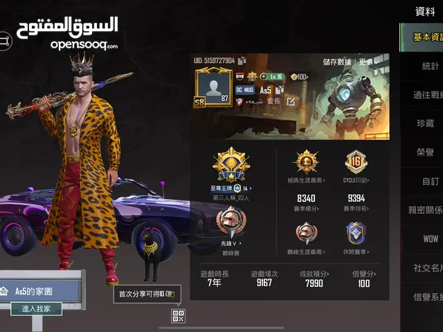 Pubg Accounts and Characters for Sale in Basra