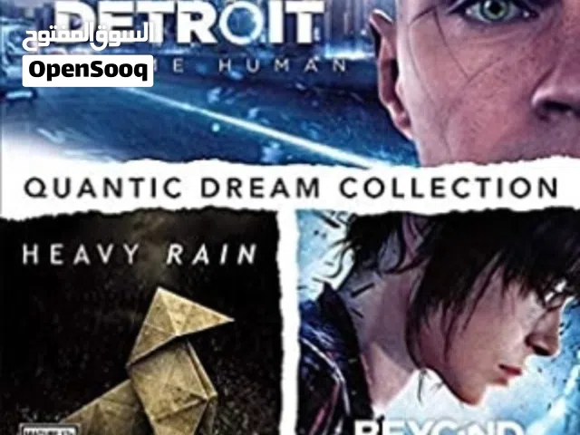 افضل ثلالث ألعاب بلاستيش 4  1 Detroit  2 Heavy Rain  3 Beyond t Soul