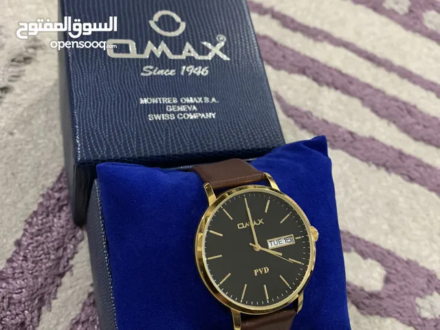 ساعة Omax جديدة غير مستخدمة ابداً بالباكيت كاملة
