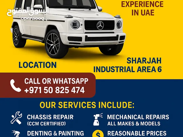 Expert Chassis Repair in Sharjah