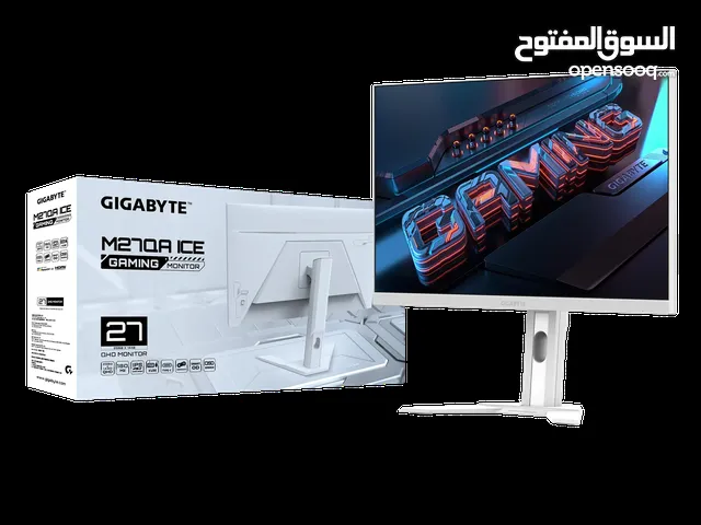 GIGABYTE M27QA ICE 27-inch QHD 2K Super Speed IPS 180Hz Gaming Monitor - VESA Display HDR400 شاشة