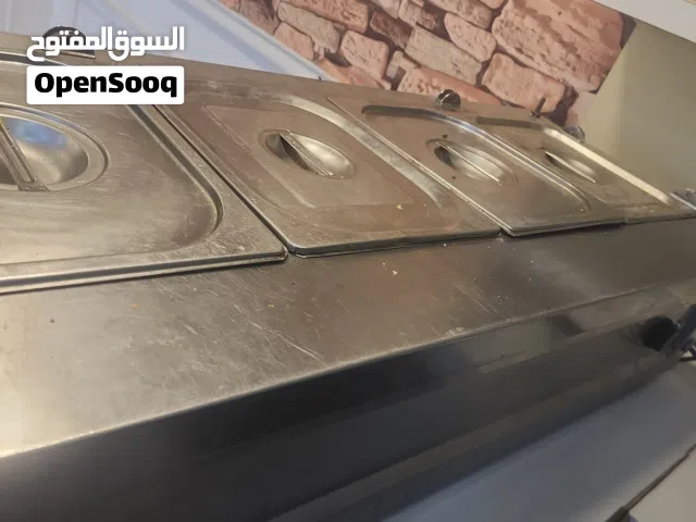 معدات قهوه دولاب مطبخ ومكينة كريب وبانيوماريا