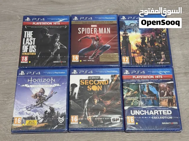 للبيع سيديات سوني 4 جديدة