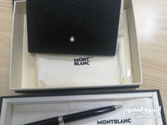 Montblanc wallet and pen