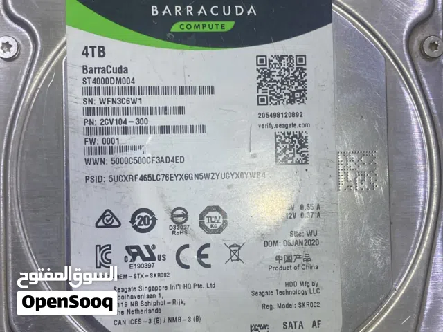 هاردسك داخلي 4تيرا من أقوى الهردات مع المحتوى افلام ومسلسلات اخو الجديد بسعر هسوووس