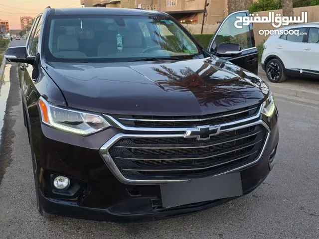 شوفرليت ترافرس موديل 2020 مواصفات Lt المعروفة السيارة نظيفة وحلوة بعده جديدة السيارة ماشية 60 الف