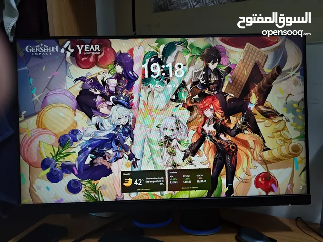 شاشة ألعاب مستعملة مقاس 27 بوصة من شركة MSI
