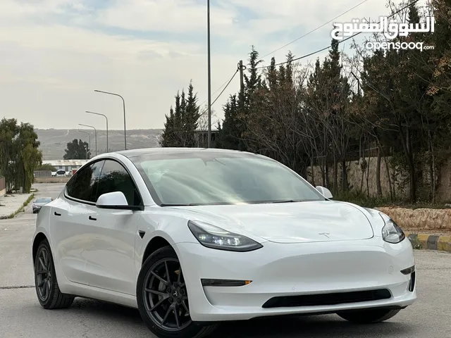 Tesla Model 3 Standerd Plus 2021 تيسلا لون مميز فحص كااامل بسعر مغررري جدا